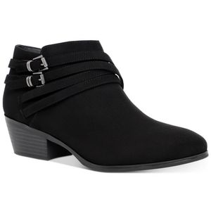 Style & Co Willow Bootie, Size 8M, Black